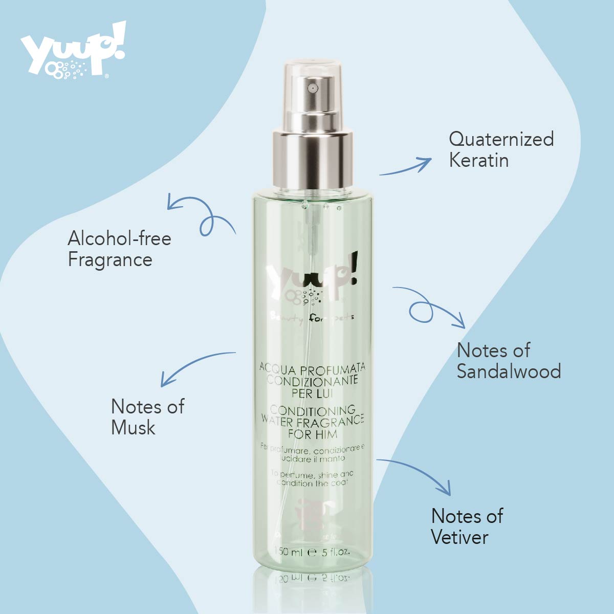 Yuup! Home Conditioning Water Fragrance For Him 150ml