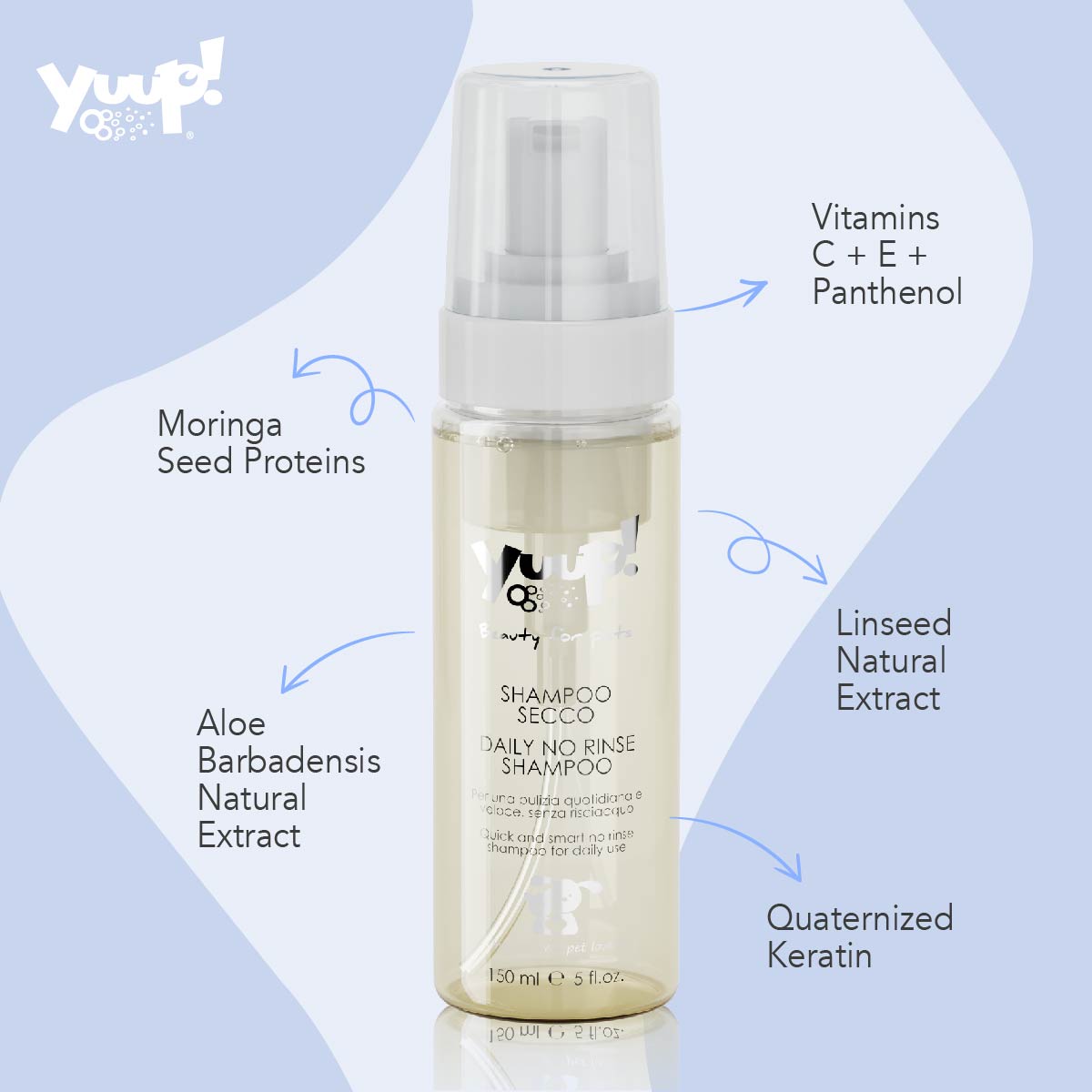 Yuup! Home Daily No Rinse Dry Shampoo 150ml