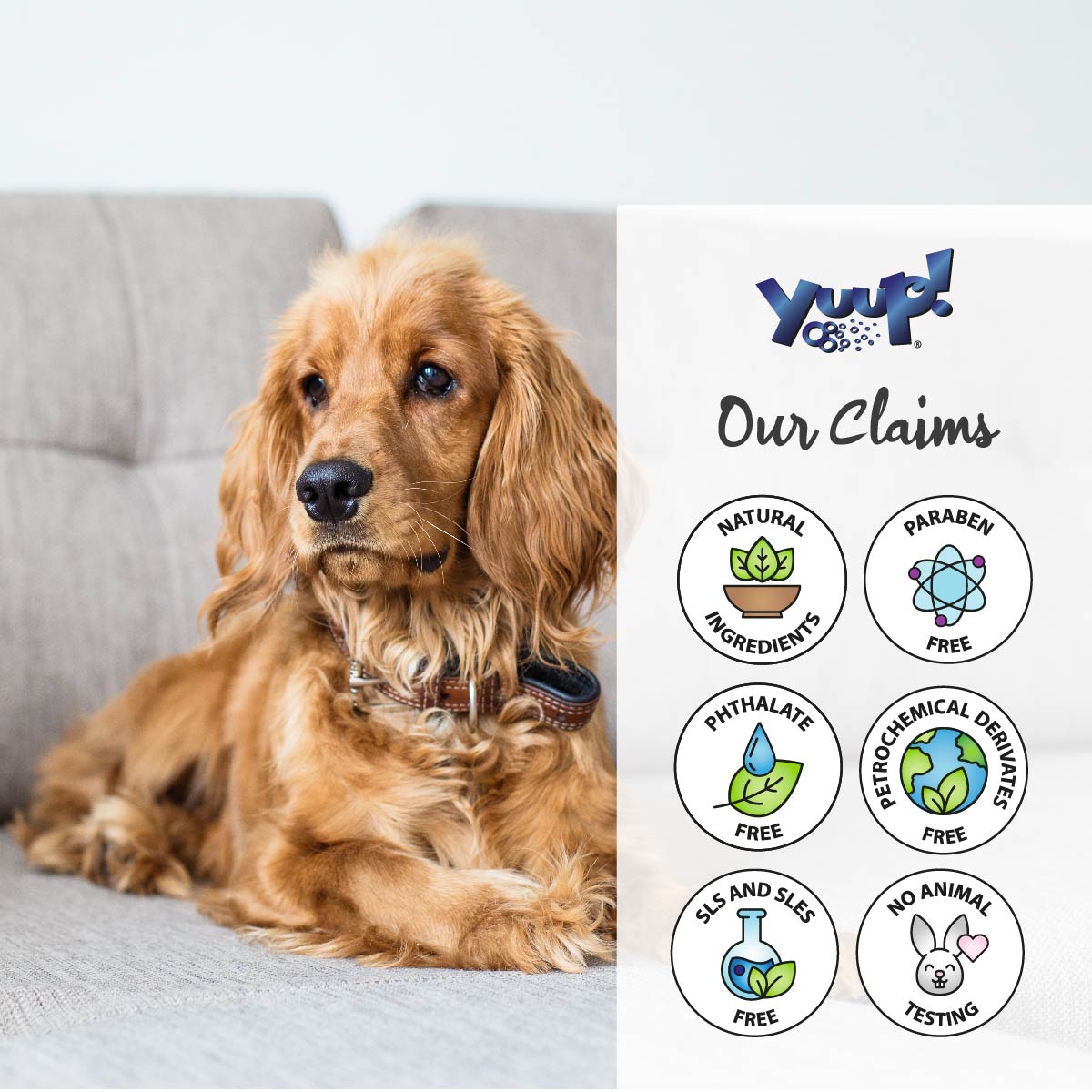 Yuup! Home Glossing And Detangling Spray 150ml