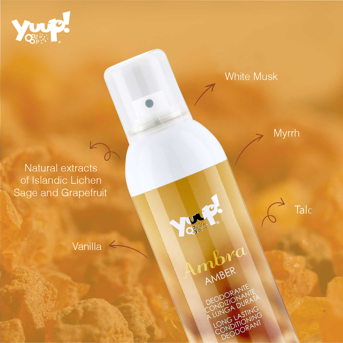 Yuup! Fashion Amber Deodorant 300ml