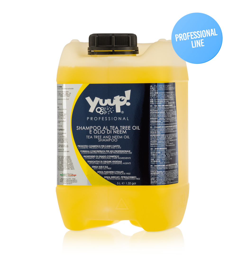 Yuup! Professional Tea Tree And Neem Oil Shampoo 5 Liter - Consumer