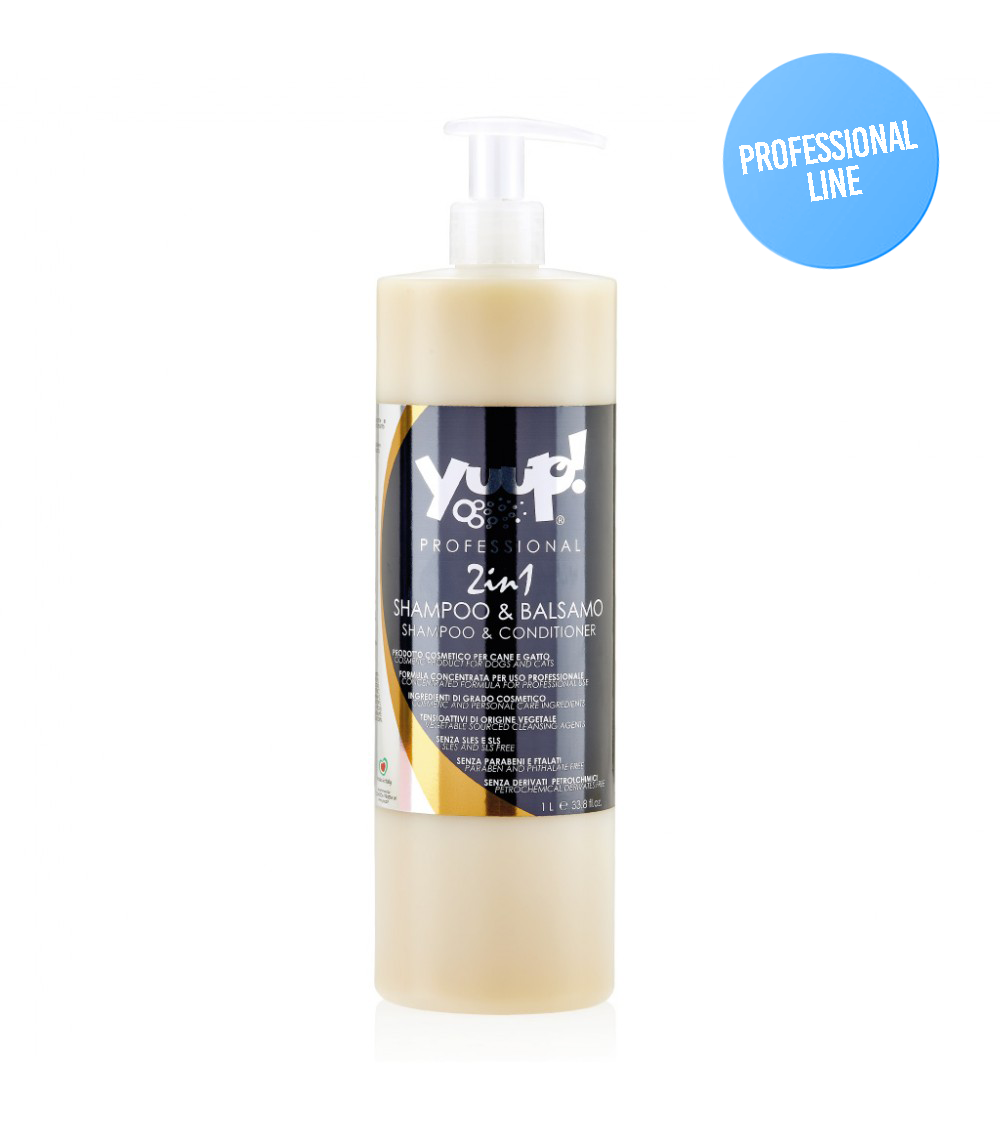 Yuup! Professional Shampoo and Conditioner 2-in-1 - 1 Liter - Consumer