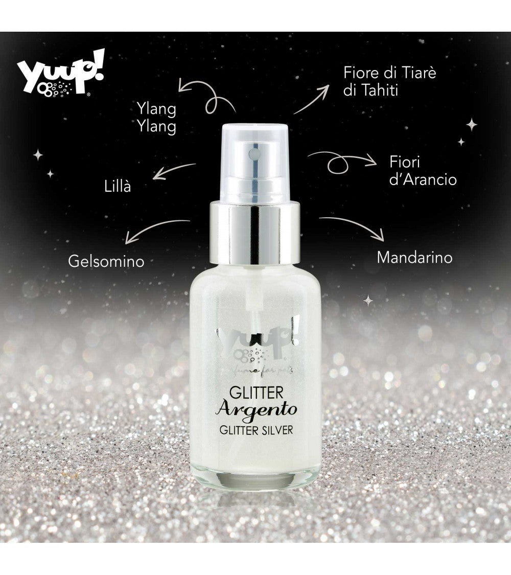 Yuup! Fashion Glitter Silver 50ml