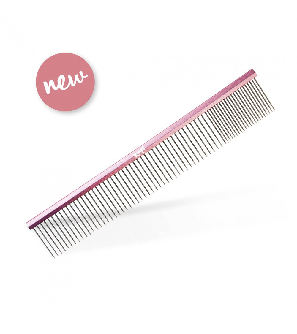 Pink Comb - Professional grooming comb - 4 x 25cm