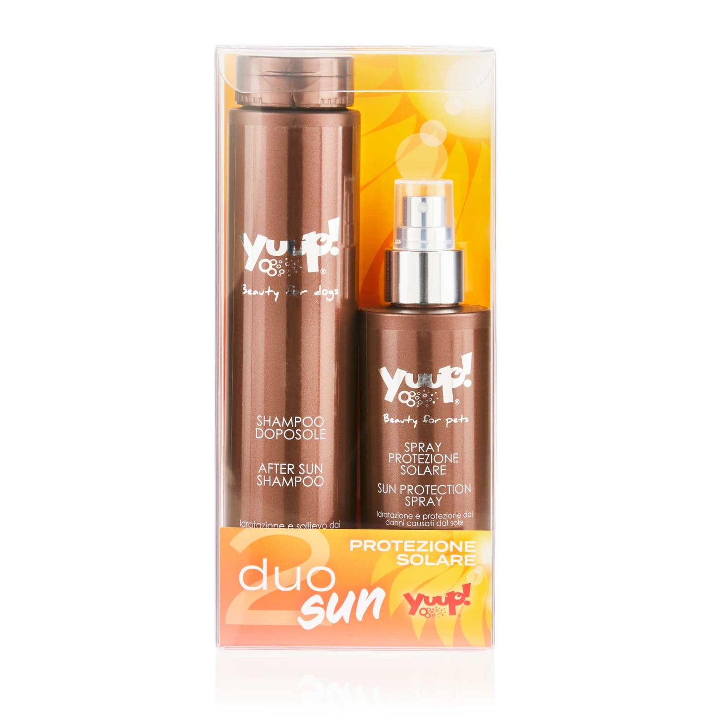 Yuup! Home Duo Sun Kit Sun Protection Spray + After Sun Shampoo