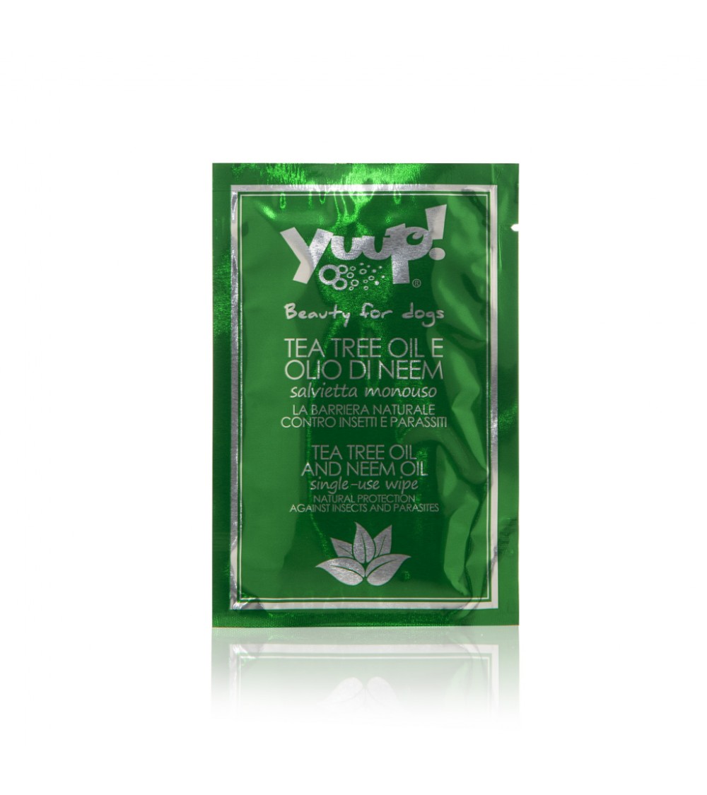 Yuup! Home Single Wipe Tea Tree and Neem Oil