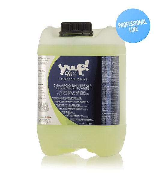 Yuup! Professional Purifying Shampoo For All Types Of Coats 5 Liter - Consumer