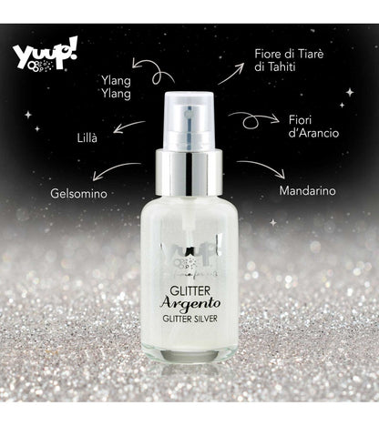 Yuup! Fashion Glitter Silver 150ml